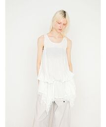 Back Open Balloon Tanktop/バックオープン バルーンタンクトップ