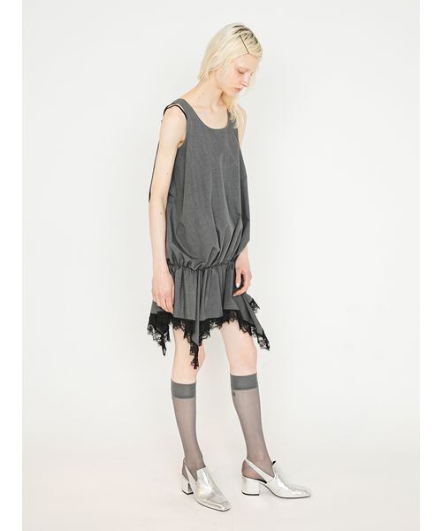 SORIN(ソリン )の「Back Open Balloon Tanktop/バックオープン バルーンタンクトップ(タンクトップ・レディース・グレー/ダークグレー/ホワイト・38)」の11枚目の写真
