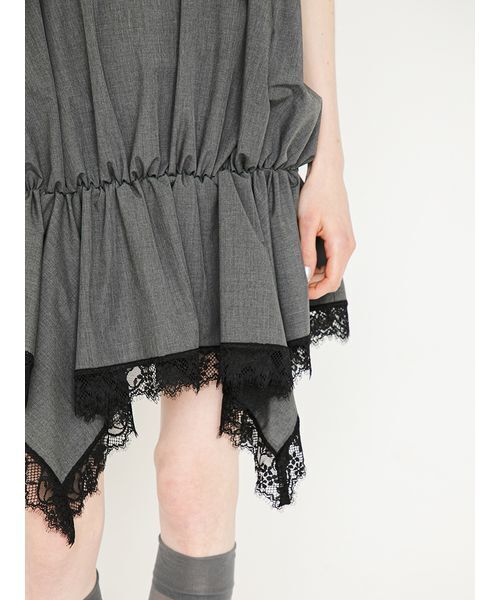 SORIN(ソリン )の「Back Open Balloon Tanktop/バックオープン バルーンタンクトップ(タンクトップ・レディース・グレー/ダークグレー/ホワイト・38)」の12枚目の写真