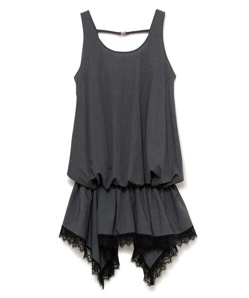 SORIN(ソリン )の「Back Open Balloon Tanktop/バックオープン バルーンタンクトップ(タンクトップ・レディース・グレー/ダークグレー/ホワイト・38)」の13枚目の写真