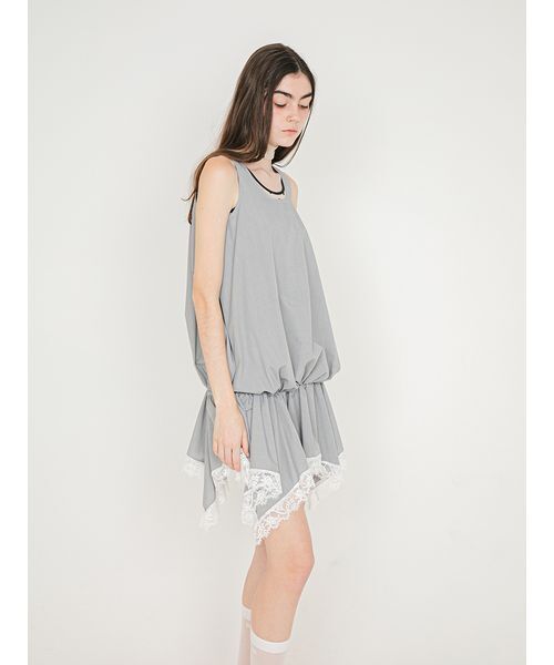SORIN(ソリン )の「Back Open Balloon Tanktop/バックオープン バルーンタンクトップ(タンクトップ・レディース・グレー/ダークグレー/ホワイト・38)」の15枚目の写真