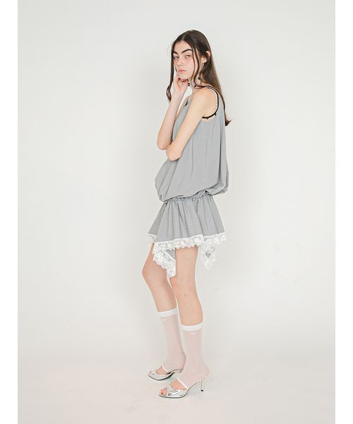 SORIN(ソリン )の「Back Open Balloon Tanktop/バックオープン バルーンタンクトップ(タンクトップ・レディース・グレー/ダークグレー/ホワイト・38)」の17枚目の写真