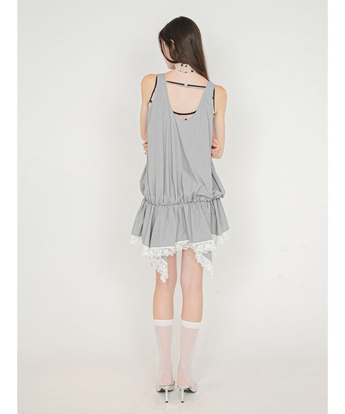 SORIN(ソリン )の「Back Open Balloon Tanktop/バックオープン バルーンタンクトップ(タンクトップ・レディース・グレー/ダークグレー/ホワイト・38)」の18枚目の写真