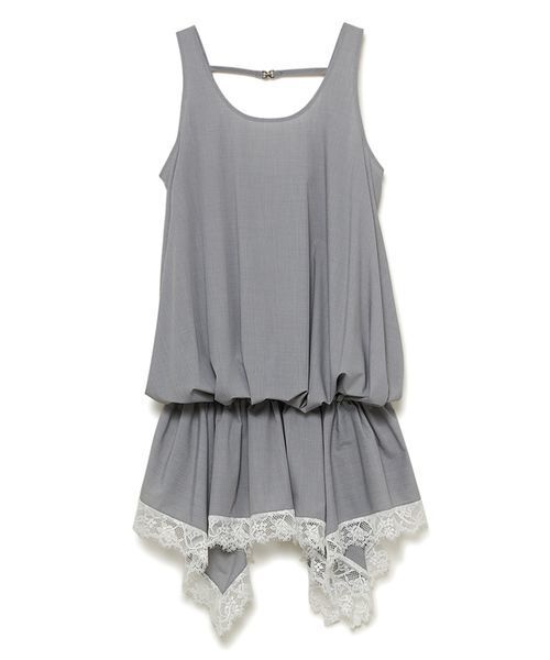 SORIN(ソリン )の「Back Open Balloon Tanktop/バックオープン バルーンタンクトップ(タンクトップ・レディース・グレー/ダークグレー/ホワイト・38)」の19枚目の写真