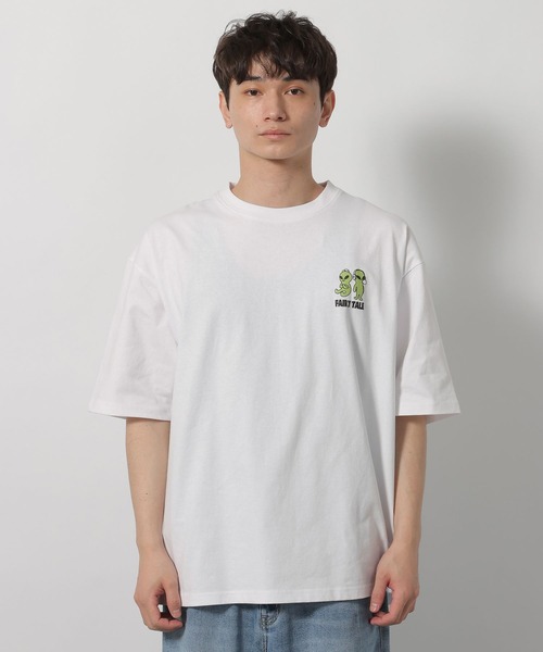 LAKOLE(ラコレ)の「ALIENプリントTシャツ / 659293(Tシャツ/カットソー・メンズ・ホワイト/ブラック・LARGE/MEDIUM)」の9枚目の写真