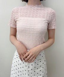 シースルー」に該当するトップス（花柄・ボタニカル柄）ファッション