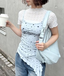 シースルー」に該当するトップス（花柄・ボタニカル柄）ファッション