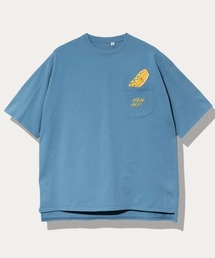 シリコンバイオ 色々ポケット刺繍 ゆったり TEE