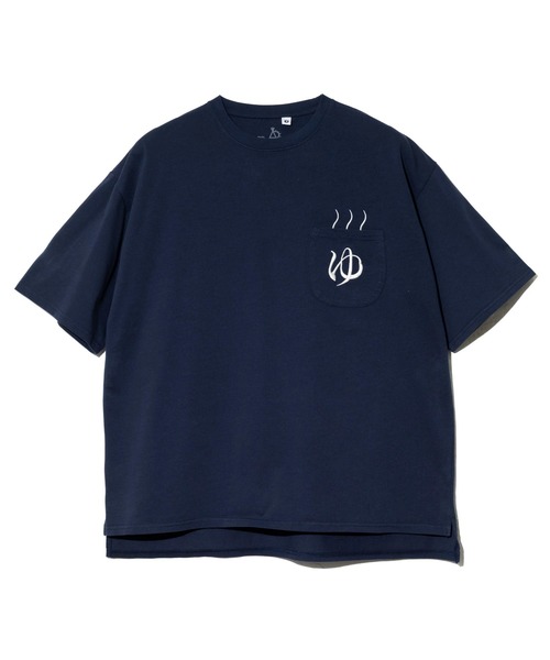 go slow caravan(ゴースローキャラバン)の「シリコンバイオ 色々ポケット刺繍 ゆったり TEE(Tシャツ/カットソー・メンズ・ライトグレー/イエロー/ネイビー/ブルー・X-LARGE/LARGE/MEDIUM/SMALL)」の18枚目の写真