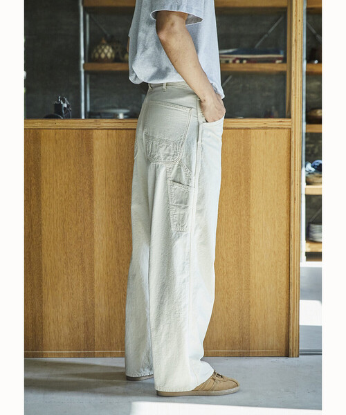 orSlow(オアスロウ)の「orSlow | WIDE FIT 30'S PAINTER PANTS MEN(その他パンツ・メンズ・アイボリー・2)」の12枚目の写真
