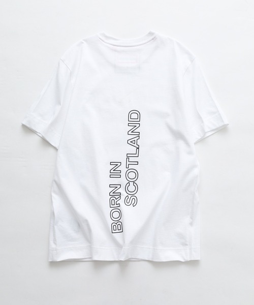 HUNTER(ハンター)の「HUNTER ユニセックス バイカラー ロゴ ティーシャツ 半袖(Tシャツ/カットソー・レディース・ブラック/ホワイト・S/M)」の13枚目の写真