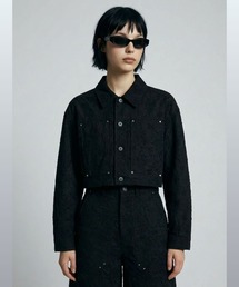 TAJEN:T（タジェント）の「COTTON EYELET EMBROIDERY JACKET/コットンアイレットエンブロイダリー ジャケット（セットアップ）」