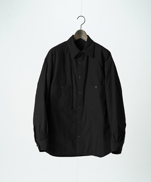EGO TRIPPING(エゴトリッピング)の「ms6531- FLIPPADDING-SHIRTS リバーシブルシャツ(616706)(シャツ/ブラウス・メンズ・オリーブ/チャコールグレー×ブラック/ブラック/ワイン・46/48)」の17枚目の写真
