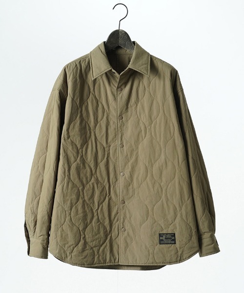 EGO TRIPPING(エゴトリッピング)の「ms6531- FLIPPADDING-SHIRTS リバーシブルシャツ(616706)(シャツ/ブラウス・メンズ・オリーブ/チャコールグレー×ブラック/ブラック/ワイン・46/48)」の22枚目の写真