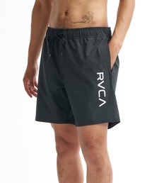 RVCA（ルーカ）の「RVCA メンズ ELASTIC BS ボードショーツ 【2026年春夏モデル】/ルーカウエストゴムボードショーツ・バギーショーツ(水着))（水着）」