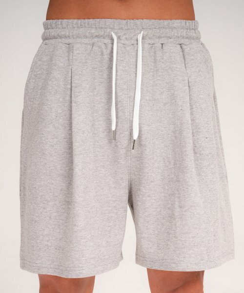 PHYSICAL GARMENTS（フィジカルガーメンツ）の「P1148 ワイドハーフショートパンツ_5部[グレー]（その他パンツ・メンズ・その他・XX-LARGE/LARGE）」の2枚目の写真