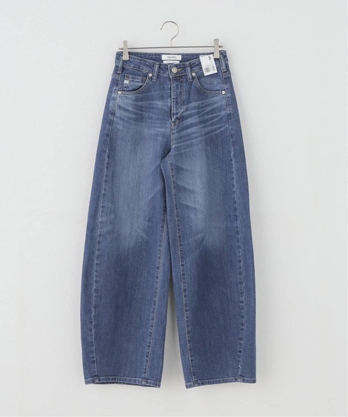 U by SPICK&SPAN(ユーバイスピックアンドスパン)の「《追加》SOMETHING / サムシング HANA CURVE TAPERED 2(デニムパンツ・レディース・ブルー/ネイビー・MEDIUM/SMALL/LARGE/X-SMALL)」の4枚目の写真