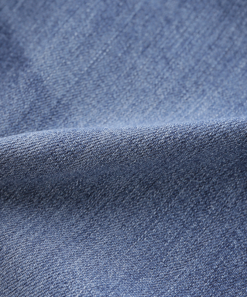 U by SPICK&SPAN(ユーバイスピックアンドスパン)の「《追加》SOMETHING / サムシング HANA CURVE TAPERED 2(デニムパンツ・レディース・ブルー/ネイビー・MEDIUM/SMALL/LARGE/X-SMALL)」の3枚目の写真