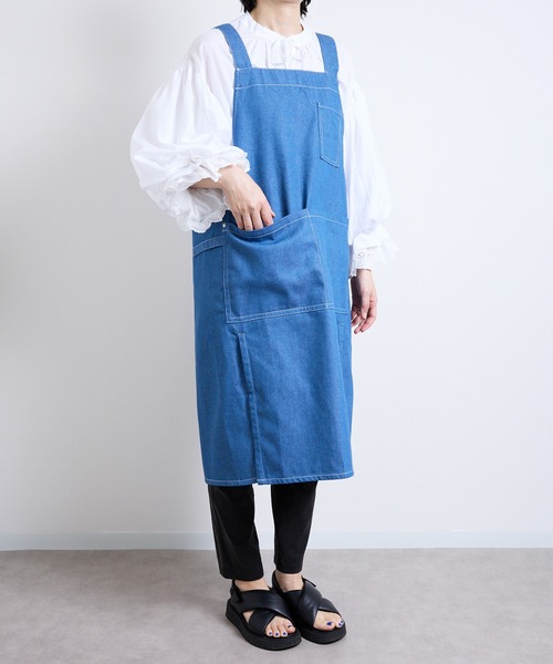 MRW : Ordinary Demin H Type Apron デニムH型エプロン（エプロン