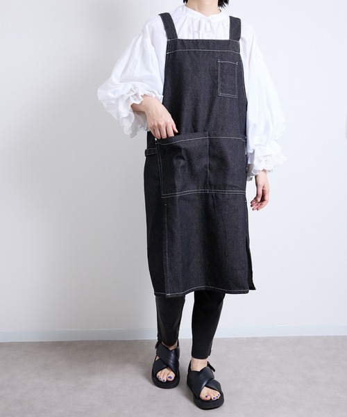 MRW : Ordinary Demin H Type Apron デニムH型エプロン（エプロン
