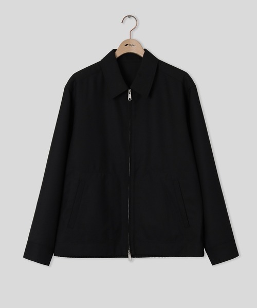 styles(スタイルス)の「Styles DRY GABA BLOUSON St26S-JK06(ブルゾン・メンズ・ブラック/ブラウン・L/M)」の2枚目の写真