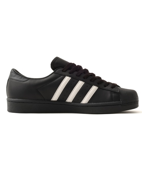 adidas（アディダス）の「adidas SUPERSTAR VINTAGE / アディダス スーパースター ヴィンテージ（スニーカー・メンズ・ブラック・26.0cm/30.0cm/26.5cm/27.0cm/27.5cm/28.0cm/28.5cm/29.0cm）」の5枚目の写真