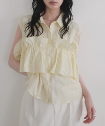 オフショルダー」に該当するシャツ/ブラウス（イエロー/黄色系