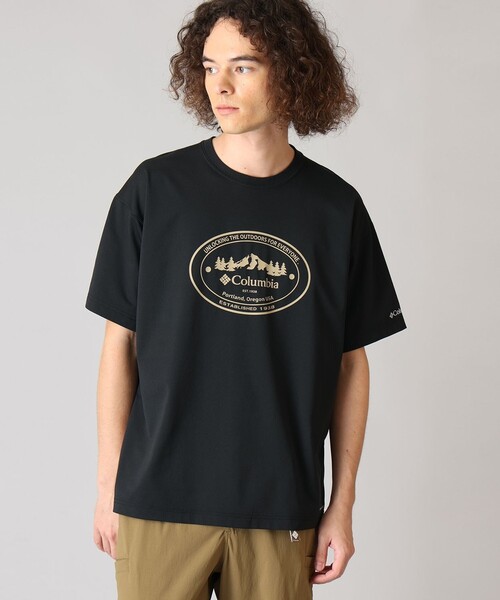 Columbia（コロンビア）の「UVカット Columbia/ コールドベイダッシュ ショートスリーブTシャツ /コロンビア（Tシャツ/カットソー・メンズ・ブラウン/ブルー系その他/ブラウン系その他/ブラック/ホワイト/グレー/グレー系その他/ホワイト系その他/ブラック系その他/ブルー・XL/S/M/L）」の5枚目の写真
