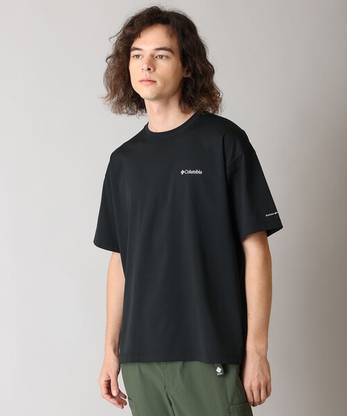 Columbia（コロンビア）の「UVカット Columbia/ コールドベイダッシュ ショートスリーブTシャツ /コロンビア（Tシャツ/カットソー・メンズ・ブラウン/ブルー系その他/ブラウン系その他/ブラック/ホワイト/グレー/グレー系その他/ホワイト系その他/ブラック系その他/ブルー・XL/S/M/L）」の11枚目の写真