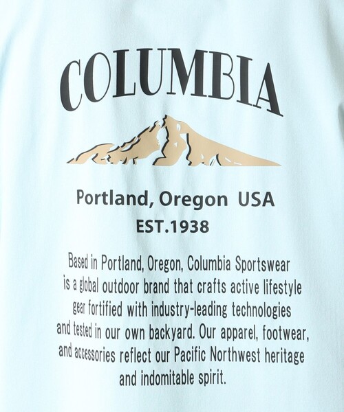 Columbia（コロンビア）の「UVカット Columbia/ コールドベイダッシュ ショートスリーブTシャツ /コロンビア（Tシャツ/カットソー・メンズ・ブラウン/ブルー系その他/ブラウン系その他/ブラック/ホワイト/グレー/グレー系その他/ホワイト系その他/ブラック系その他/ブルー・XL/S/M/L）」の16枚目の写真