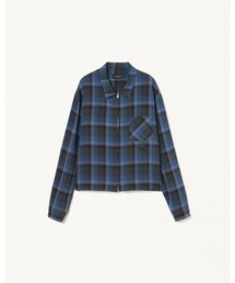 FORSOMEONE（フォーサムワン）の「FORSOMEONE CHECK ZIP SHIRT（ブルゾン）」