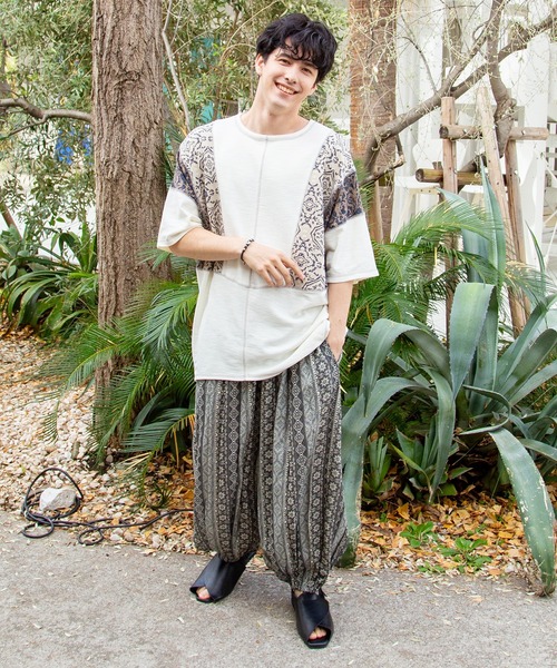 チャイハネ(チャイハネ)の「【チャイハネ】ブリスラMEN'Sパンツ(その他パンツ・メンズ・ベージュ/ブラック/パープル・FREE)」の6枚目の写真