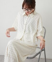 【大人のこなれ感】裾レースシャツ