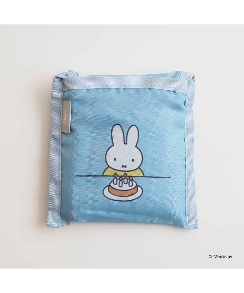 Dick Bruna(ディックブルーナ)の「MIFFY CELEBRATION ショッピングバッグS(エコバッグ/サブバッグ・レディース・アイボリー/ブルー・FREE)」の8枚目の写真