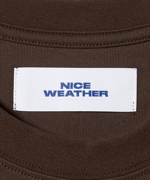 NICE WEATHER(ナイスウェザー)の「<NICE WEATHER>FRESNOプリント Tシャツ(Tシャツ/カットソー・メンズ・ホワイト/ブラック/ダークブラウン・XS/L/M/S)」の17枚目の写真
