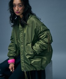 GEVS. | パフィーMA1ブルゾン<大きいサイズ有>GEVS.(MA-1)