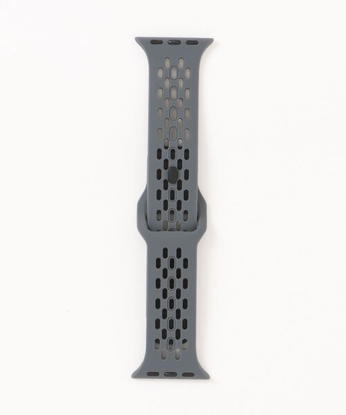 Fun & Daily(ファンアンドデイリー)の「Silicon Apple Watch Sports Band : アップルウォッチバンド(デジタル腕時計・レディース・オレンジ/レッド/ブラック/ネイビー/グレー/ライトベージュ/グリーン/ホワイト・B/A)」の3枚目の写真