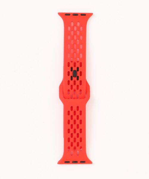 Fun & Daily(ファンアンドデイリー)の「Silicon Apple Watch Sports Band : アップルウォッチバンド(デジタル腕時計・レディース・オレンジ/レッド/ブラック/ネイビー/グレー/ライトベージュ/グリーン/ホワイト・B/A)」の7枚目の写真