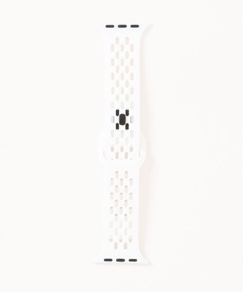 Fun & Daily(ファンアンドデイリー)の「Silicon Apple Watch Sports Band : アップルウォッチバンド(デジタル腕時計・レディース・オレンジ/レッド/ブラック/ネイビー/グレー/ライトベージュ/グリーン/ホワイト・B/A)」の1枚目の写真