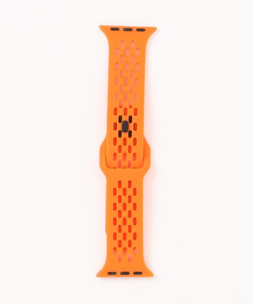Fun & Daily(ファンアンドデイリー)の「Silicon Apple Watch Sports Band : アップルウォッチバンド(デジタル腕時計・レディース・オレンジ/レッド/ブラック/ネイビー/グレー/ライトベージュ/グリーン/ホワイト・B/A)」の10枚目の写真