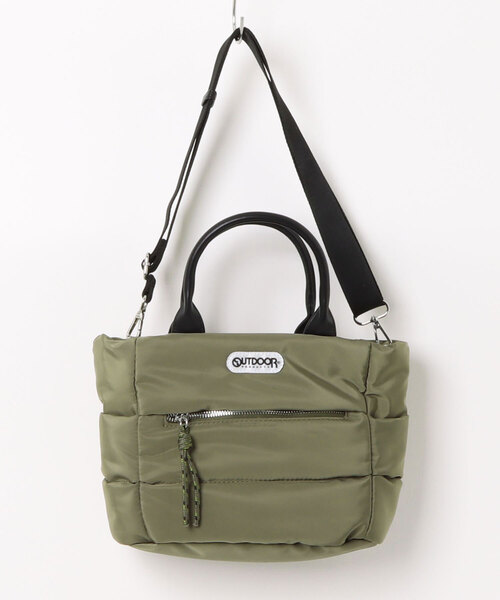 OUTDOOR PRODUCTS(アウトドアプロダクツ)の「【OUTDOOR PRODUCTS / アウトドアプロダクツ】Bonding Tote Bag / ボンディングトートバッグ(トートバッグ・レディース・ブラック/カーキ/ブラウン・FREE)」の3枚目の写真