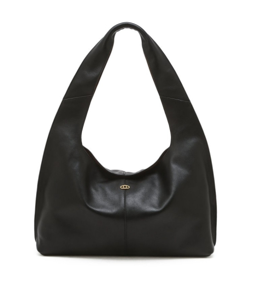athe（アテ）の「[MARON] ブラックマロンソフトライトショルダーバッグ M AABA6F460BK（ショルダーバッグ・レディース・ブラック・FREE）」の3枚目の写真