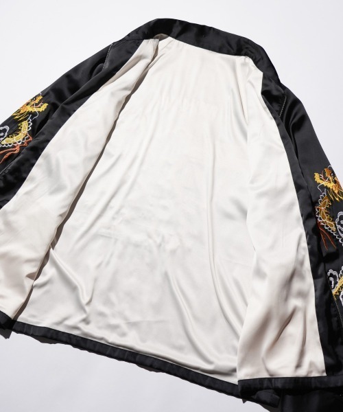 THRIFTY LOOK(スリフティールック)の「THRIFTY LOOK / スリフティールック OKINAWA SOUVENIR JACKET オキナワ スーベニアジャケット(ブルゾン・メンズ・ブラック系その他2/ブラック系その他/ブラック・MEDIUM/LARGE)」の9枚目の写真