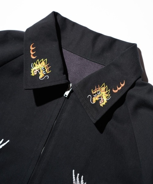 THRIFTY LOOK(スリフティールック)の「THRIFTY LOOK / スリフティールック OKINAWA SOUVENIR JACKET オキナワ スーベニアジャケット(ブルゾン・メンズ・ブラック系その他2/ブラック系その他/ブラック・MEDIUM/LARGE)」の14枚目の写真