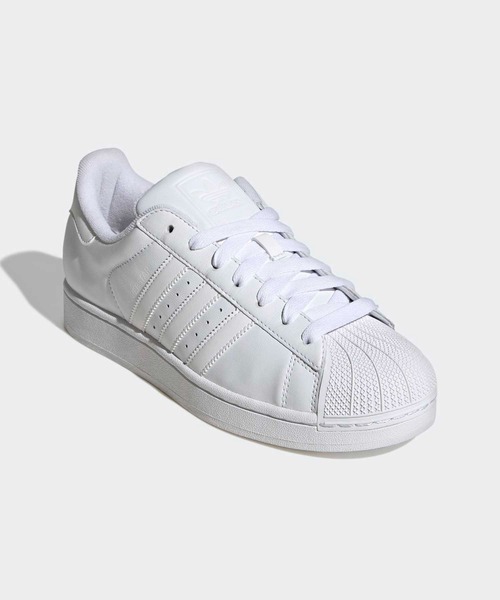 adidas(アディダス)の「スーパースターII / Superstar II / アディダスオリジナルス adidas Originals スニーカー(スニーカー・メンズ・ホワイト×ホワイト・26.5cm/27.0cm/27.5cm/26.0cm/25.5cm/30.0cm/29.5cm/25.0cm/29.0cm/28.5cm/28.0cm/24.5cm/22.5cm/23.0cm/23.5cm/24.0cm/22.0cm)」の4枚目の写真