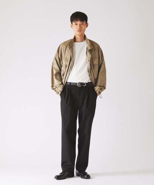 JOURNAL STANDARD relume(ジャーナルスタンダード レリューム)の「フェード加工 BDU リップストップ ジャケット(ミリタリージャケット・メンズ・オリーブ/ベージュ/ブラック系その他・SMALL/LARGE/MEDIUM)」の5枚目の写真