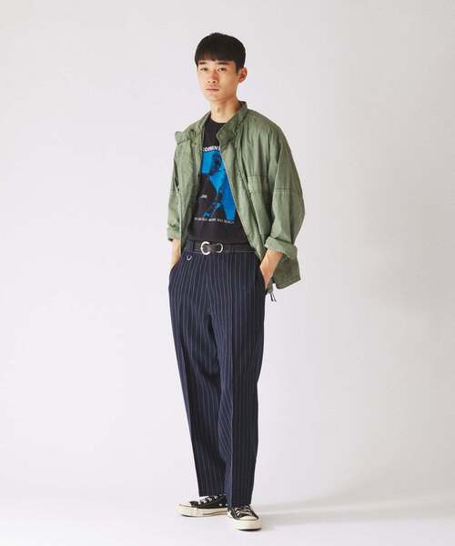JOURNAL STANDARD relume(ジャーナルスタンダード レリューム)の「フェード加工 BDU リップストップ ジャケット(ミリタリージャケット・メンズ・オリーブ/ベージュ/ブラック系その他・SMALL/LARGE/MEDIUM)」の7枚目の写真