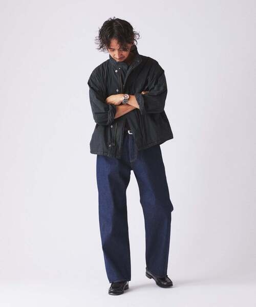 JOURNAL STANDARD relume(ジャーナルスタンダード レリューム)の「フェード加工 BDU リップストップ ジャケット(ミリタリージャケット・メンズ・オリーブ/ベージュ/ブラック系その他・SMALL/LARGE/MEDIUM)」の9枚目の写真