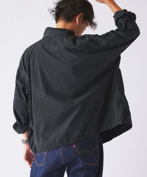 JOURNAL STANDARD relume(ジャーナルスタンダード レリューム)の「フェード加工 BDU リップストップ ジャケット(ミリタリージャケット・メンズ・オリーブ/ベージュ/ブラック系その他・SMALL/LARGE/MEDIUM)」の16枚目の写真