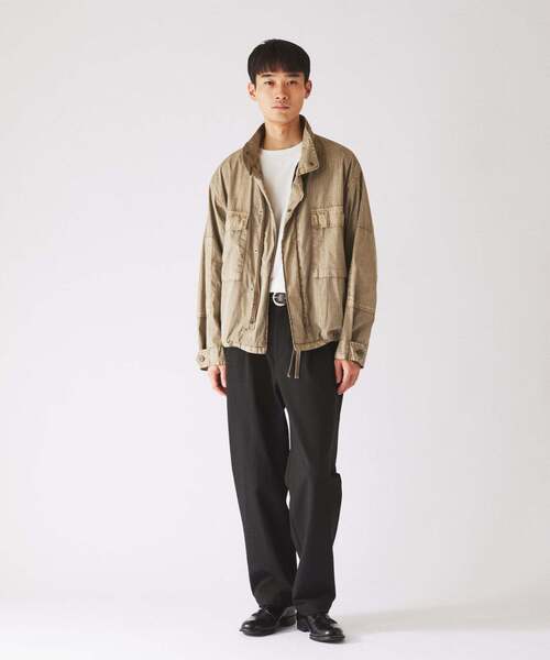 JOURNAL STANDARD relume(ジャーナルスタンダード レリューム)の「フェード加工 BDU リップストップ ジャケット(ミリタリージャケット・メンズ・オリーブ/ベージュ/ブラック系その他・SMALL/LARGE/MEDIUM)」の17枚目の写真